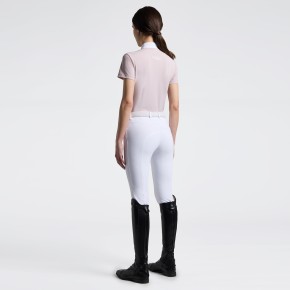 Cavalleria Toscana Damen Turniershirt Kurzarm Violet Ice