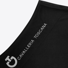 Cavalleria Toscana Fleece Abschwitzdecke Logo Schwarz 155