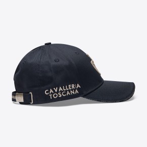 Cavalleria Toscana Cap Navy/Rainy Day