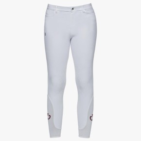 Cavalleria Toscana Junior Reithose mit Taschen Weiß 12