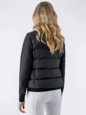 Equiline Damen Steppweste Vartek schwarz
