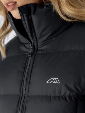 Equiline Damen Steppjacke Esatek schwarz
