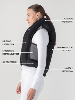 Equiline Airbag Belair schwarz XXL