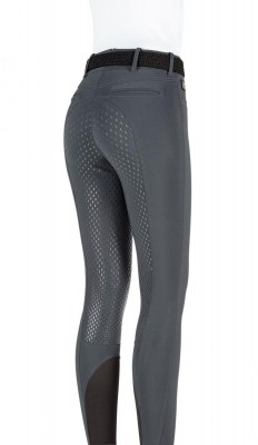 Equiline Damen Vollgrip Reithose Adellek dunkelgrau 36 (IT 40)