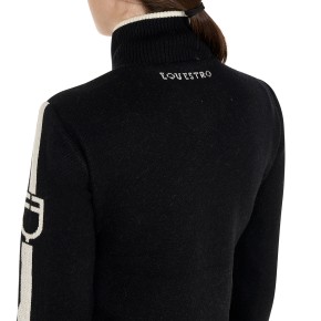 Equestro Damen Hybridjacke Wool Schwarz
