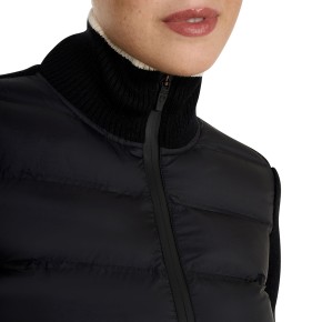 Equestro Damen Hybridjacke Wool Schwarz