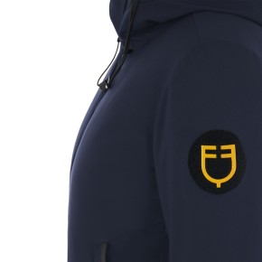Equestro Damen Winterjacke Wind und Wasserabweisend - Navy
