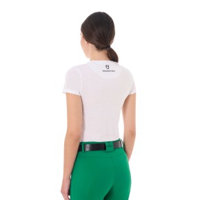 Equestro Damen T-Shirt The Horse Club - weiß