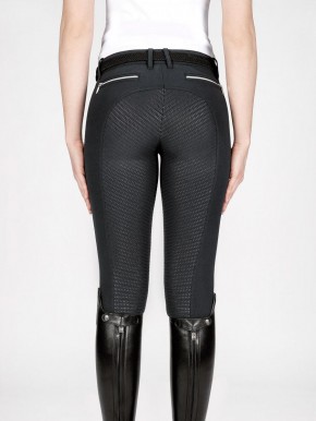 Equiline Vollgrip Reithose Damen Cedar schwarz 42 (IT 46)