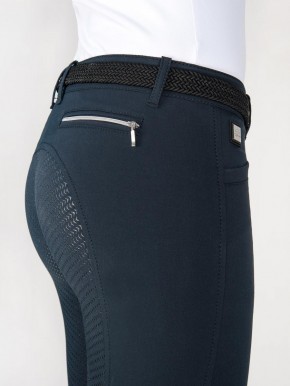 Equiline Vollgrip Reithose Damen Cedar navy 38 (IT 42)