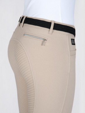 Equiline Vollgrip Reithose Damen Cedar beige