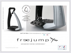 Freejump Sicherheitssteigbügel Soft Up Pro Plus Rot