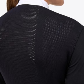 Cavalleria Toscana Damen Turniershirt langsarm schwarz