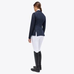 Cavalleria Toscana Revo Damen Turnierjacket perforated navy
