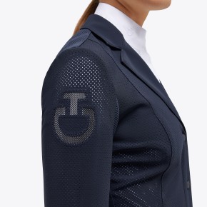 Cavalleria Toscana Revo Damen Turnierjacket perforated navy