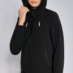 Cavalleria Toscana Revo Damen Regenjacke schwarz