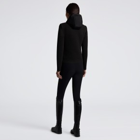 Cavalleria Toscana Softshell Jacket mit Tech Knit Damen Schwarz
