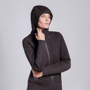 Cavalleria Toscana Damen Tech Knit Daunenjacke Espresso