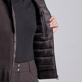 Cavalleria Toscana Damen Tech Knit Daunenjacke Espresso