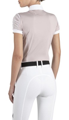 Equiline Turnier-Poloshirt Ginnyg Damen violet ice XS