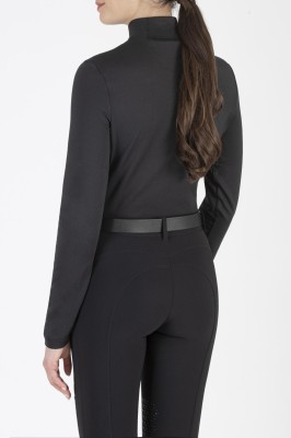 Equiline Langarm-Shirt Giron Damen schwarz XS