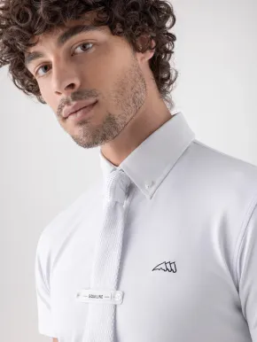 Equiline Herren Turniershirt Niam Weiß