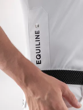 Equiline Herren Turniershirt Niam Weiß