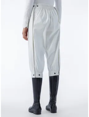 Equiline Unisex Wasserdichte Überzieh-Hose Storm Weiß