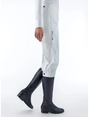 Equiline Unisex Wasserdichte Überzieh-Hose Storm Weiß