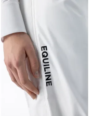Equiline Unisex Wasserdichte Überzieh-Hose Storm Weiß