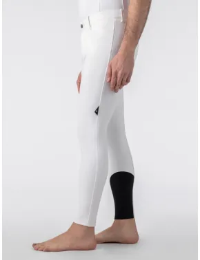 Equiline Herren Reithose Kniegrip Bartek Weiß