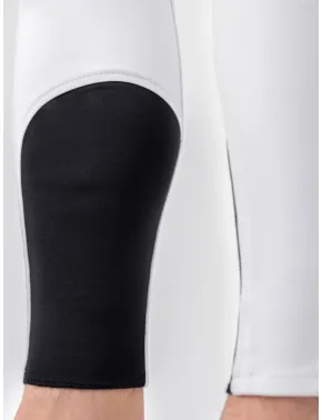 Equiline Herren Reithose Kniegrip Bartek Weiß