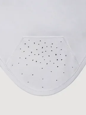 Equiline Fliegenhaube EQAlmond Strass Weiß