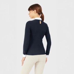 Samshield Damen Langarm Turniershirt Aloise Navy