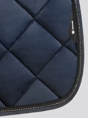 Equiline Dressurschabracke EQ Glow mit Glitzer Blau