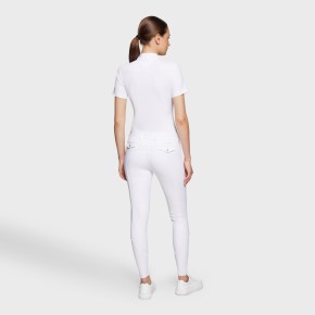 Samshield Damen Kniegrip Reithose Mathilde Weiß