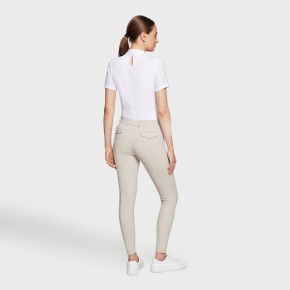 Samshield Damen Kniegrip Reithose Mathilde Beige