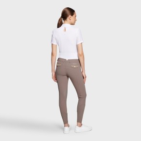 Samshield Damen Kniegrip Reithose Mathilde Taupe