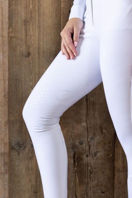 Kentucky Reithose Kniegrip Miami Weiß