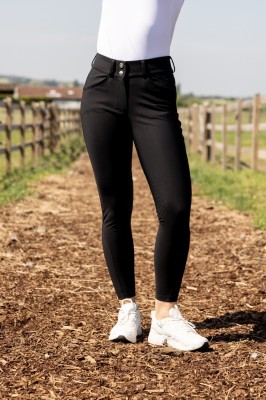 Kentucky Reithose Kniegrip Miami Schwarz