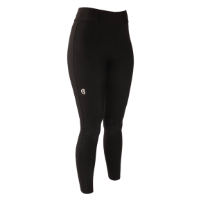Kentucky Reitleggings Kniegrip Schwarz