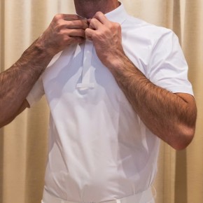 Kentucky Herren Turniershirt Kurzarm Classic Weiß