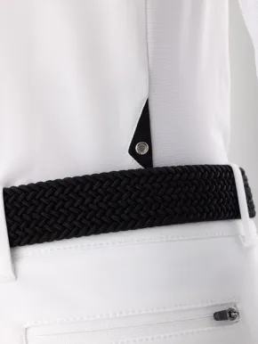 Equiline Herren Turniershirt Kurzgarm EQCilort Weiß