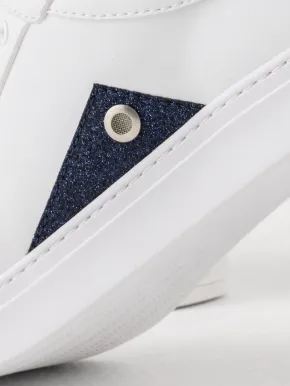 Equiline Damen Sneakers EQRudig Weiß/Blau