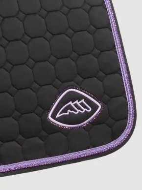 Equiline Spring Schabracke EQGloc Schwarz/Lila