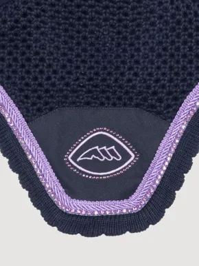 Equiline Fliegenhaube EQGloc Blau/Lila