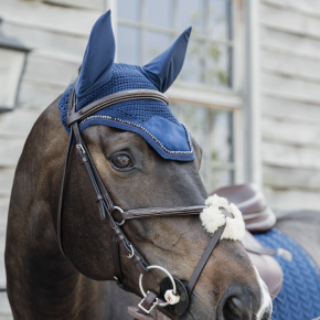 Kentucky Fliegenohren VELVET Pearls blau