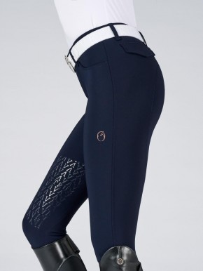 Vestrum Damen Reithose Lazise Kniegrip Navy 42 (it 46)