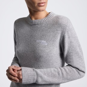 Cavalleria Toscana Damen Wollpullover Rundhals Winward Blue