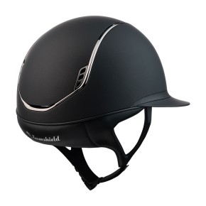 Samshield Miss Shield Shadowmatt 2.0 Standard schwarz chrome mit 5 Swarovskisteinen 57 L